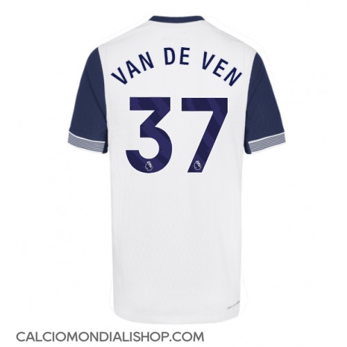 Maglie da calcio Tottenham Hotspur Micky van de Ven #37 Prima Maglia 2024-25 Manica Corta